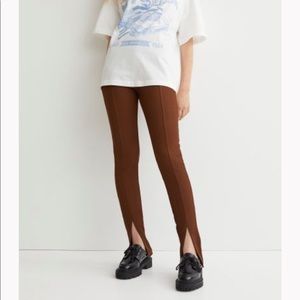 Slit leggings
